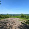 The view of Norwich from the top of the Face.