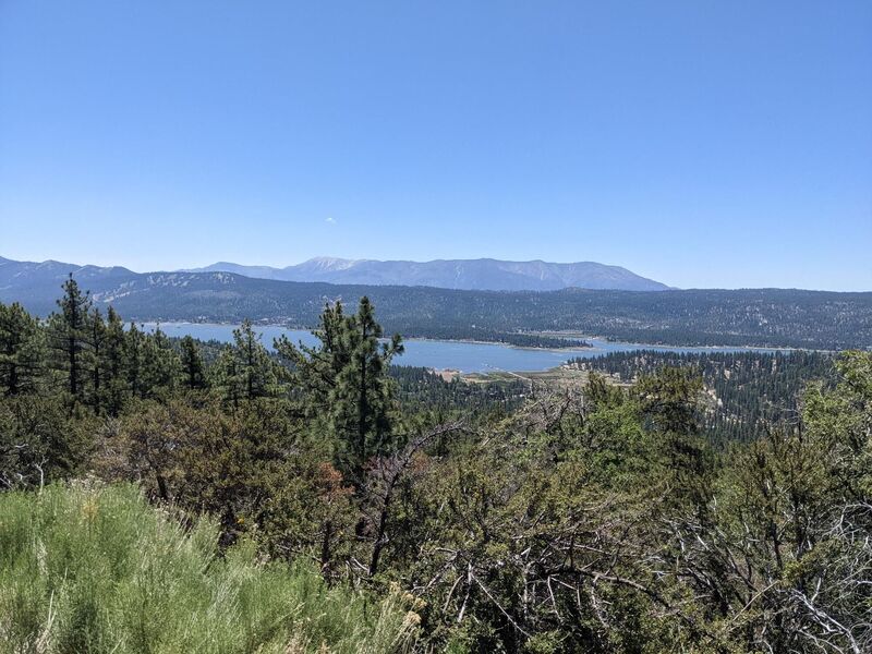 View of Big Bear Lake