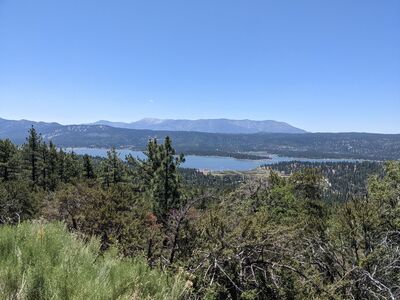 Looking South toward Big Bear Lake