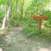 End (or optional beginning of Creek Crossing Trail).