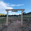 Entrance to the Heil Valley Ranch Skills Loop.