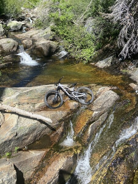 River crossing and beginning of hiking section if doing loop in reverse direction.