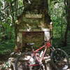 Chimney at the start of Custard's Chimney Loop.