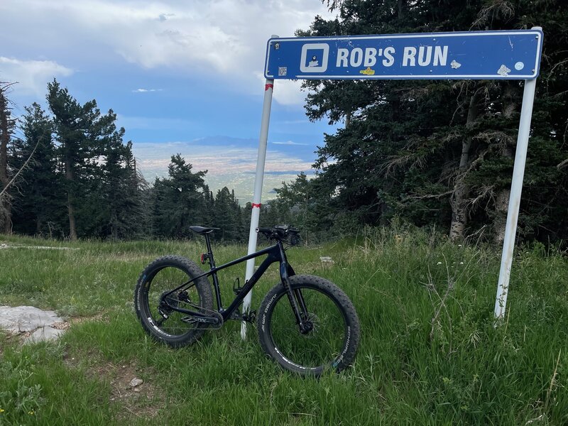 Rob's Run Ski trail (I ran gates on this trail - also remember removing rocks in the summer).