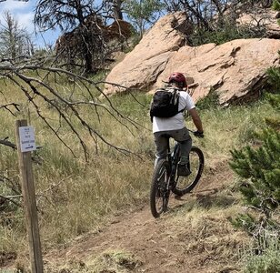 Start of Summit Trail.