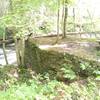 Beckley Mill ruins at bottom of Beckley Mill trail.