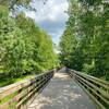 Nice boardwalk through the forest.