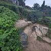 Ramp and rocks.