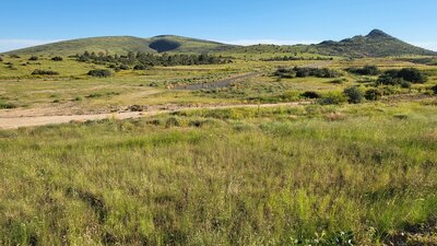 View of Glassford Hill Across the Agua Fria Headwaters.