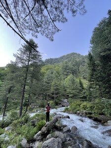 Some explorations on foot.