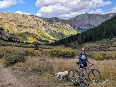 At the wilderness boundary.