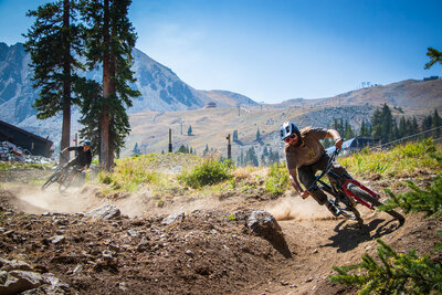 Top of the trail, just below Black Mountain Lodge. Photo credit: Ian Zinner/Arapahoe Basin