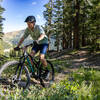 Climbing ANFT during Arapahoe Basin's 2022 "Reverse Enduro" MTB Race.