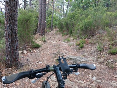 Sella La Croce - downhill to Sentiero #502 (where Sentiero #502 joined the trail)