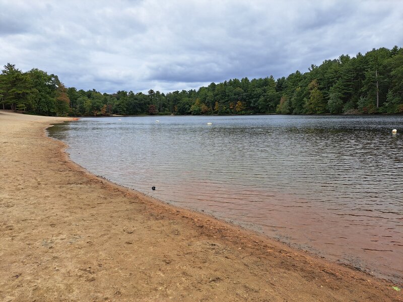 Lake to swim at afterwards.