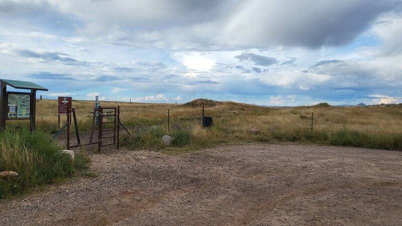 South Trailhead of the Peavine Trail (Chino Valley).