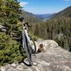 Beautiful views down Endovalley from a gravel bike ride in late May.  This marmot was not impressed.