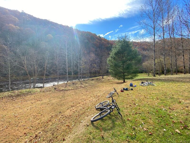 Along the greenbrier river.