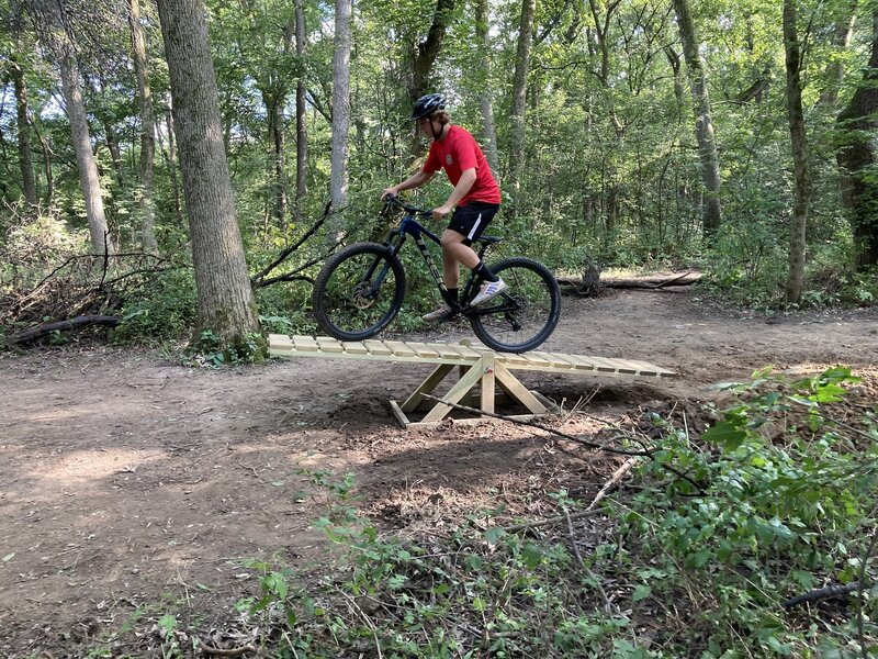 Teeter-Totter at Trailhead