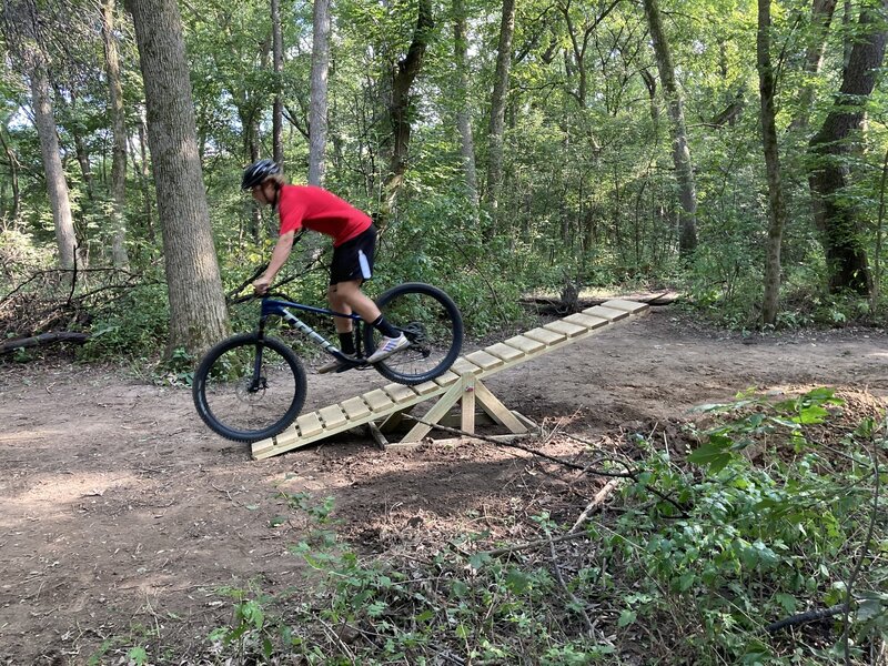 Teeter-Totter at Trailhead