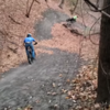 Riders in the halfpipe section of Halfpawp.