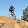 Last Jump on the small line at Valmont Bike Park in Boulder Colorado. Riding my 20.5" Chase Hawk Signature frame from CULT