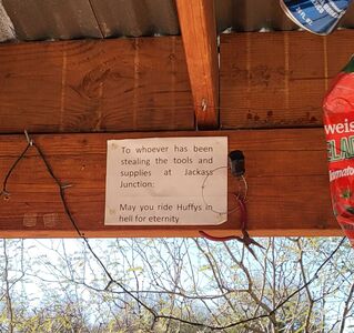 Shelter at Granite Tank (Also known as Jackass Junction)