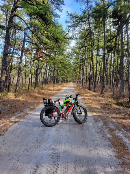 Fleming Pike, this section a smooth easy ride.