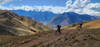 Traversing the mountain up high in the Sacred Valley.