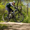 There's a nice big tabletop for learning to jump, within sight of the route.