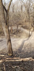 Dirt pump track. This is where the Outer Loop begins.