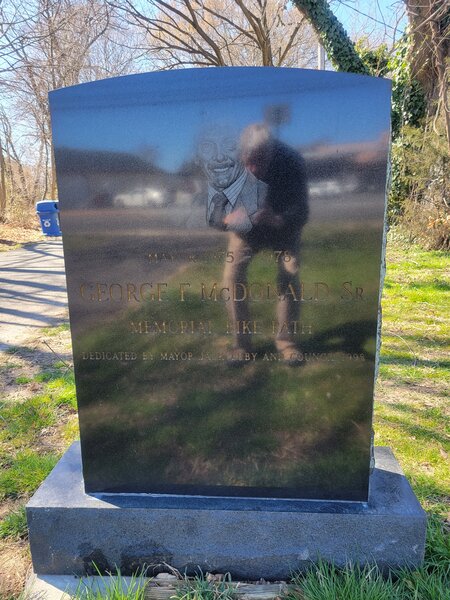 Trailhead monument