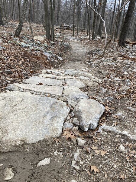 Well built rock crossing