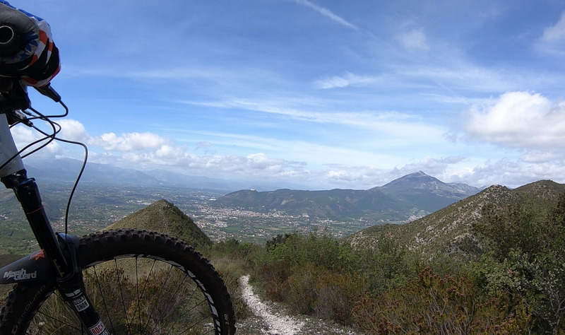 Panorama from bear ridge.