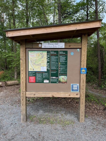 Trailhead map