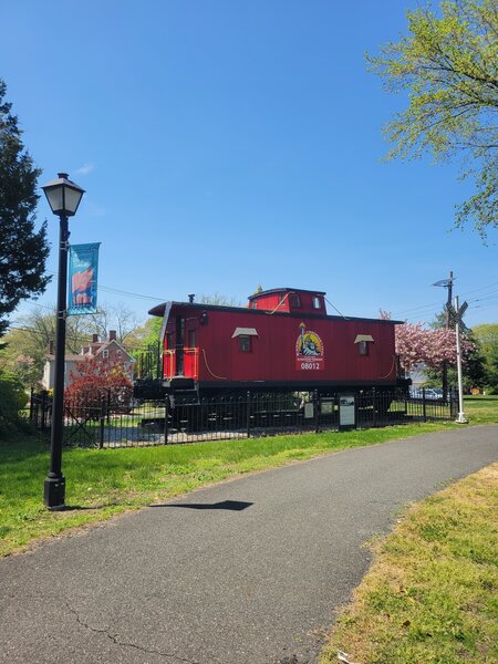 Caboose at old Train Station