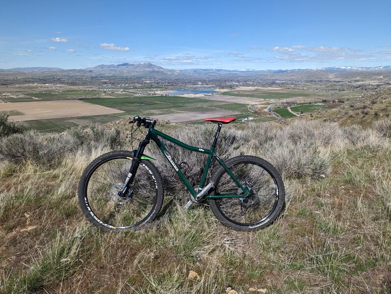 Old 96er overlooking Emmett.