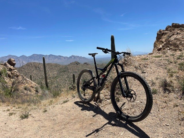 Looking down at Dove Mountain Resort.