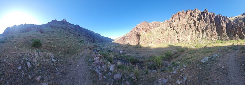 On hardtrigger loop trail