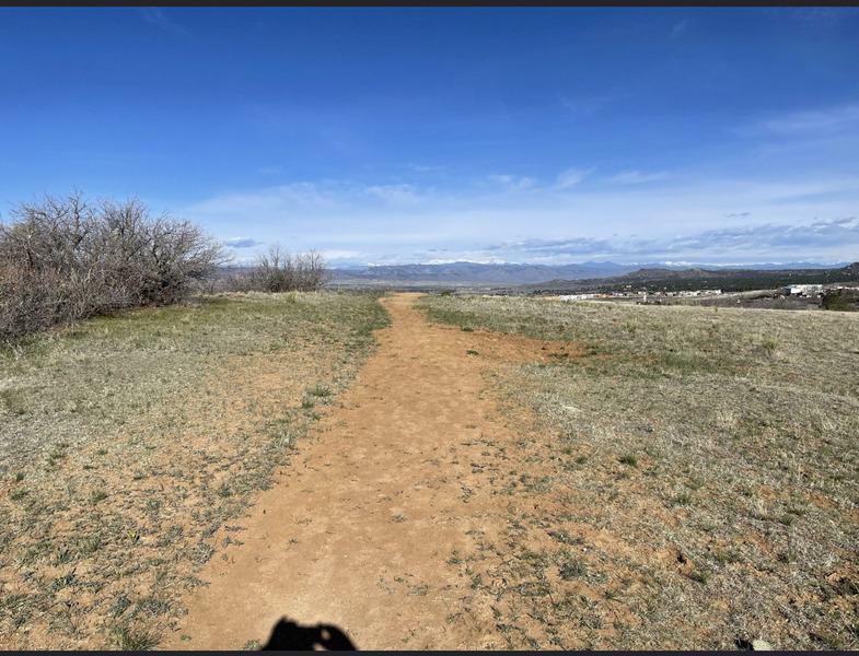 View of the Front Range from the Trail