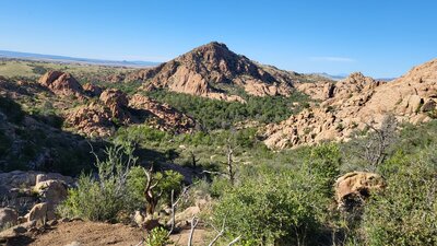 View from the Dells Bonanza Trail