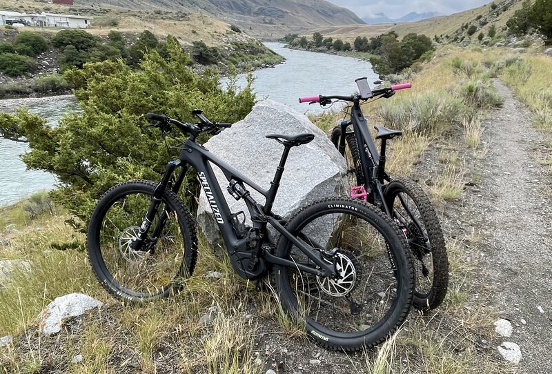 Overlooking the Yellowstone River