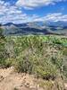 Looking south towards Perrins Peak from nearly the top of Ridgeview Trail.