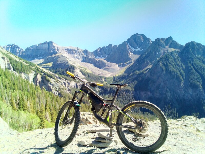 View of sneffels from the overlook.