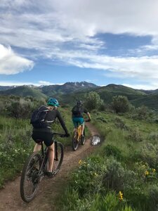 Perfect evening ride!