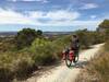 In the dunes with a view - the new hand made trail is wonderful.