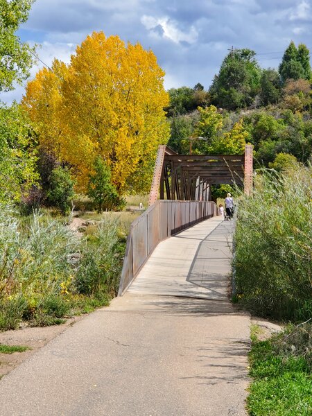 Pretty fall colors on the Animas River Trail.