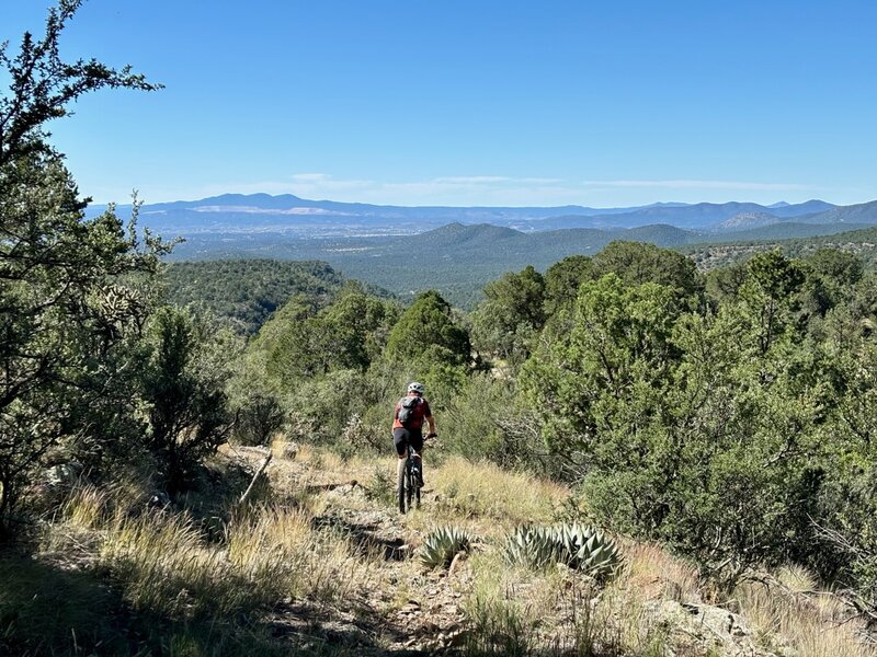 Amazing vistas reward hardened adventurers willing to travel beyond the safety of the Arenas Valley trail system.