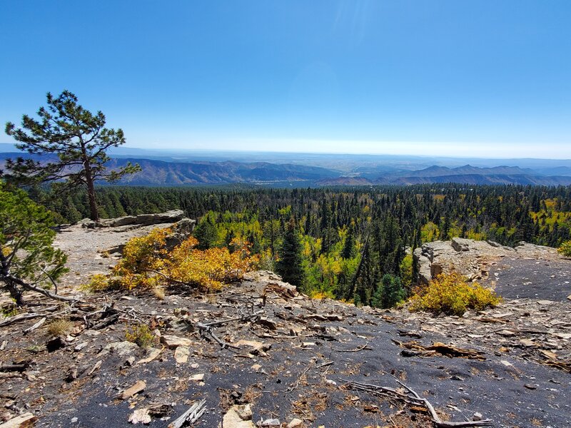 Nice viewpoint looking south over Durango.