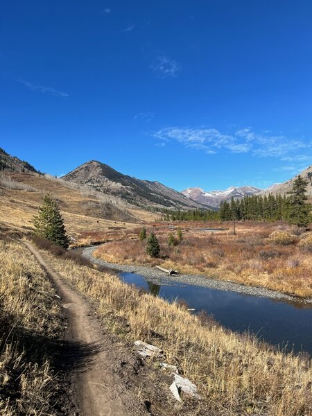 Headed north in Lower Loop trail.